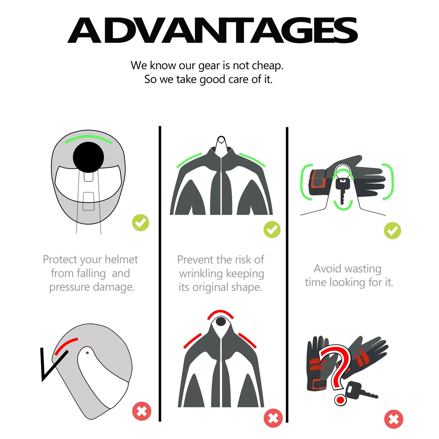 All-in-One Helmet and Jacket Hanger