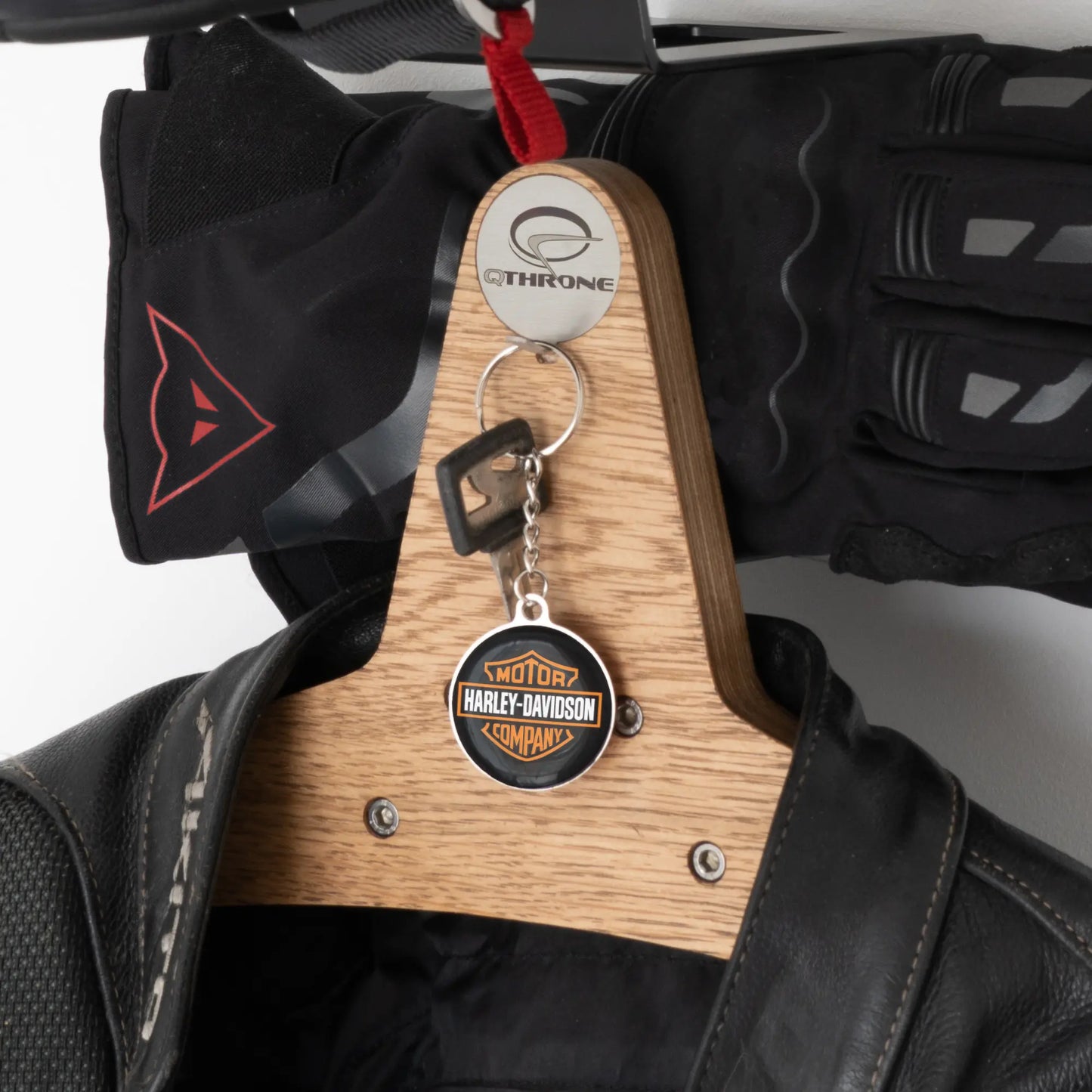 All-in-One Helmet and Jacket Hanger